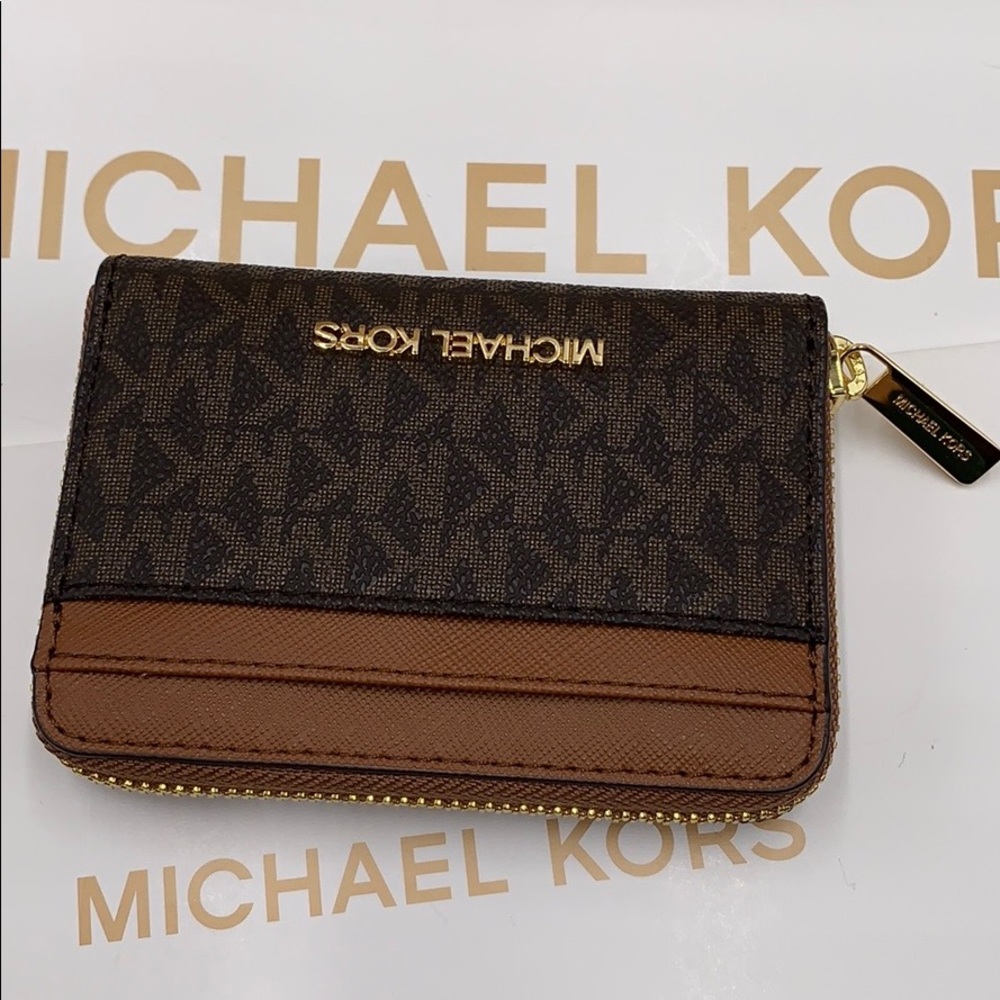 MICHAEL KORS JET SET TRAVEL MD ZA CARD CASE - Picture 16 of 16